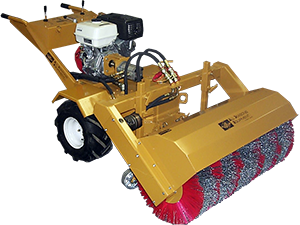 ASE Tractor- 40" Sweeper Attachment ONLY-Poly/Wire Steel #106301 