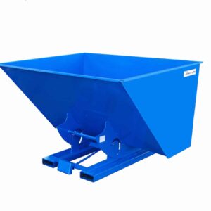 SELF DUMPING HOPPER – 3 CU. YARD with BUMPER RELEASE – MEDIUM DUTY #DH-30BRXX-MD