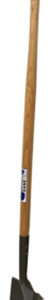 Smooth Spade With Long Wood Handle # SPADE-LW-I