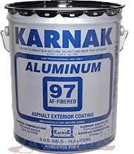 KARNAK-5gal #97-5 Fibered Aluminum Roof Coating