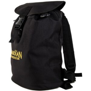 Guardian 00768 Ultra Sack Duffel Backpack Small Black Canvas