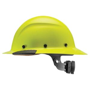 DAX Full Brim Hard Hat - Hi-Viz #HDF-18HV