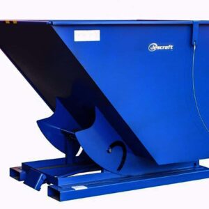 SELF DUMPING HOPPER – 2 CU. YARD with BUMPER RELEASE – MEDIUM DUTY #DH-20BRXX-MD