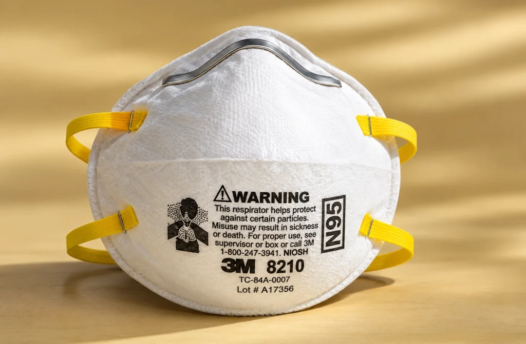 3M 8210 N95 Particulate Respirator