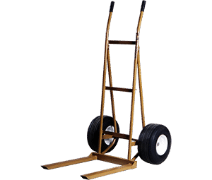 ASE Forks On Wheels With 18 x 8.50 Flat Free Tires #103127